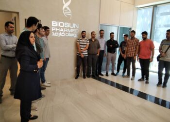 بازدید اجتماع نخبگانی استان البرز از شهرک صنعتی دارویی برکت